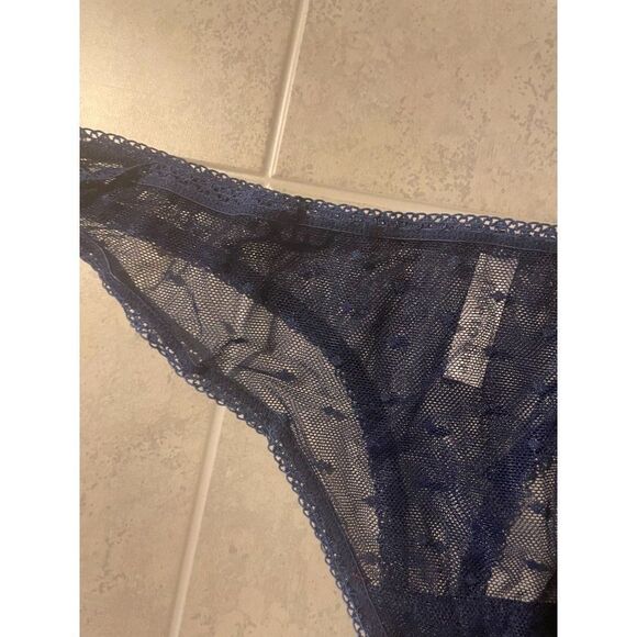 Free To Live Womens Multicolor Lace Stretch Thong Panties Size Medium Lot Of 6 - Picture 10 of 10